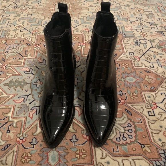 Steve Madden leather snake textured booties - Picture 5 of 5